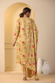 Pashmina Warm Woolen Suit Set with Dupatta
